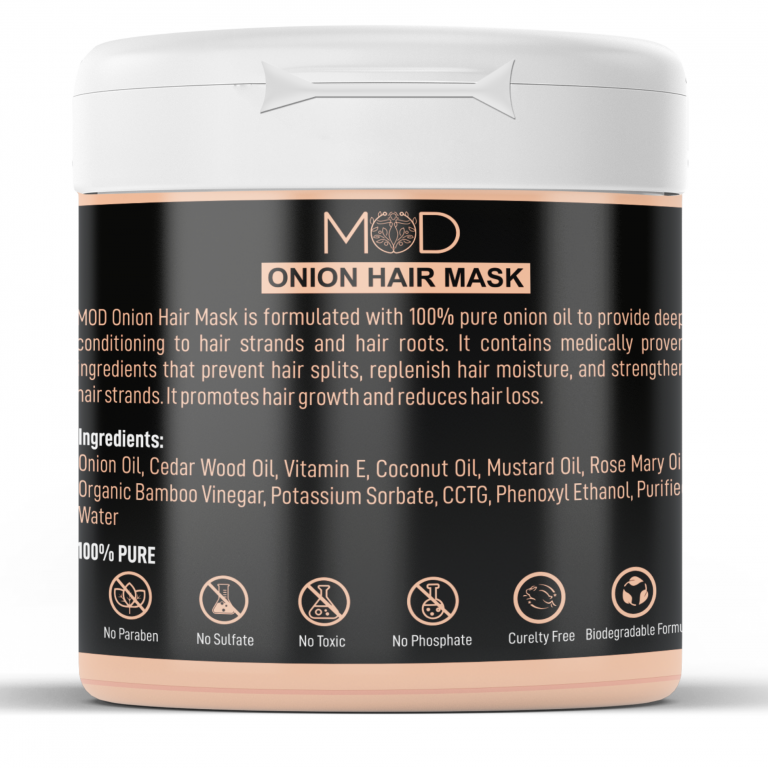 MOD Onion Hair Mask with FenugreekControl Hair Fall with Deep