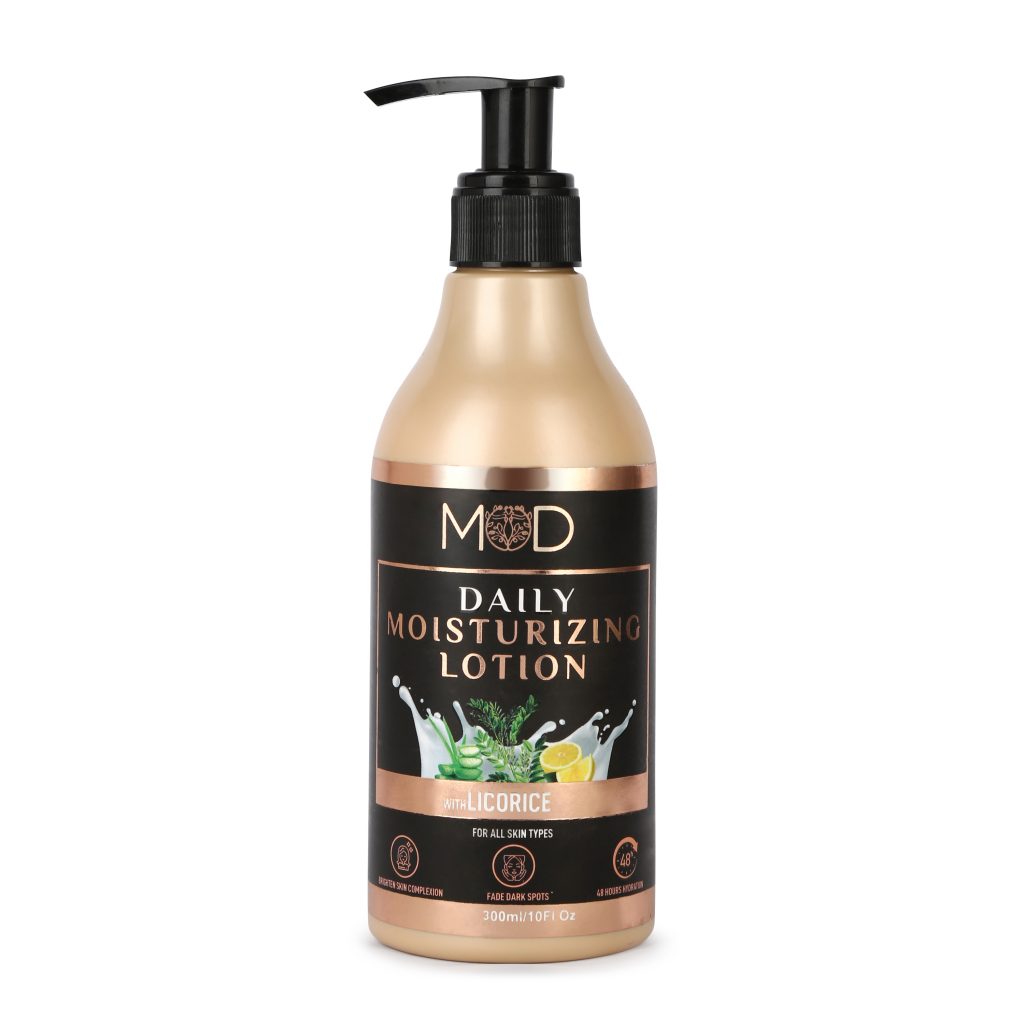 MOD Daily Moisturizing Body Lotion with Licorice Deeply Hydrating and